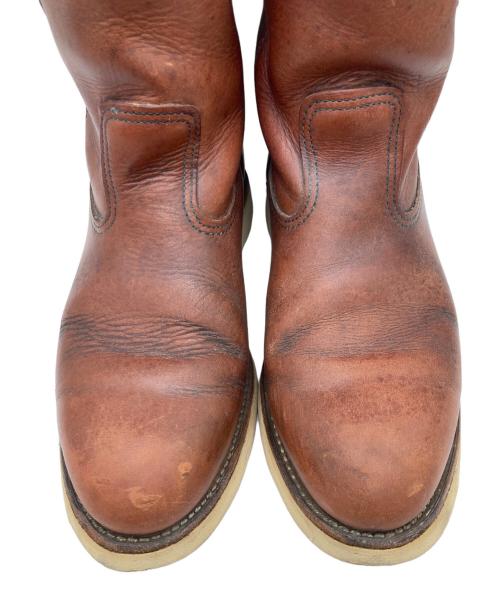 RED WING（レッドウィング）RED WING (レッドウィング) ペコスブーツ ブラウン サイズ:9Eの古着・服飾アイテム