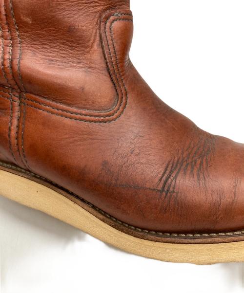RED WING（レッドウィング）RED WING (レッドウィング) ペコスブーツ ブラウン サイズ:9Eの古着・服飾アイテム