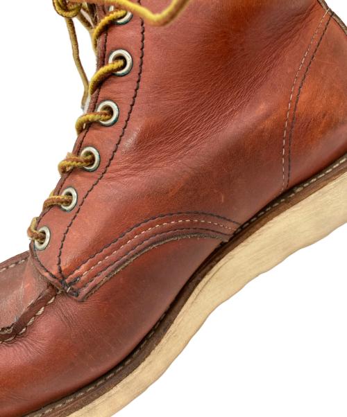 RED WING（レッドウィング）RED WING (レッドウィング) 6-inch Classic Moc ブラウン サイズ:8 1/2 Eの古着・服飾アイテム