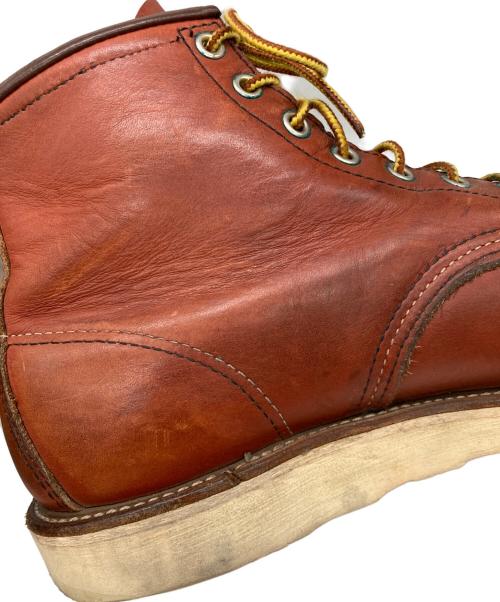RED WING（レッドウィング）RED WING (レッドウィング) 6-inch Classic Moc ブラウン サイズ:8 1/2 Eの古着・服飾アイテム