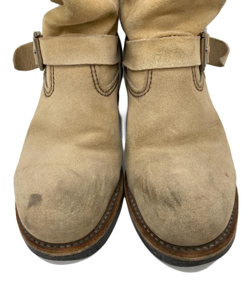 RED WING（レッドウィング）RED WING (レッドウィング) エンジニアブーツ ベージュ サイズ:8の古着・服飾アイテム