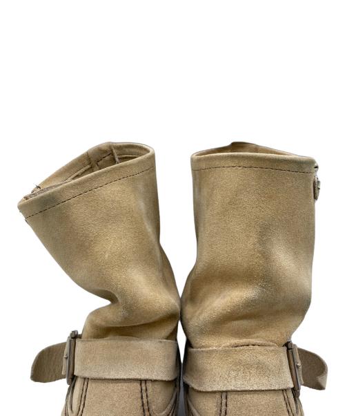 RED WING（レッドウィング）RED WING (レッドウィング) エンジニアブーツ ベージュ サイズ:8の古着・服飾アイテム