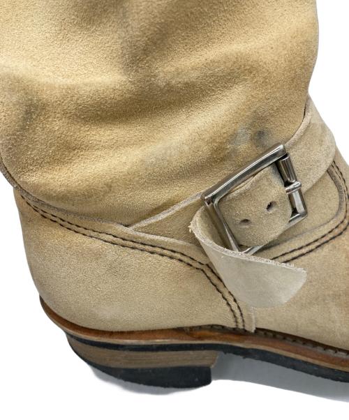 RED WING（レッドウィング）RED WING (レッドウィング) エンジニアブーツ ベージュ サイズ:8の古着・服飾アイテム
