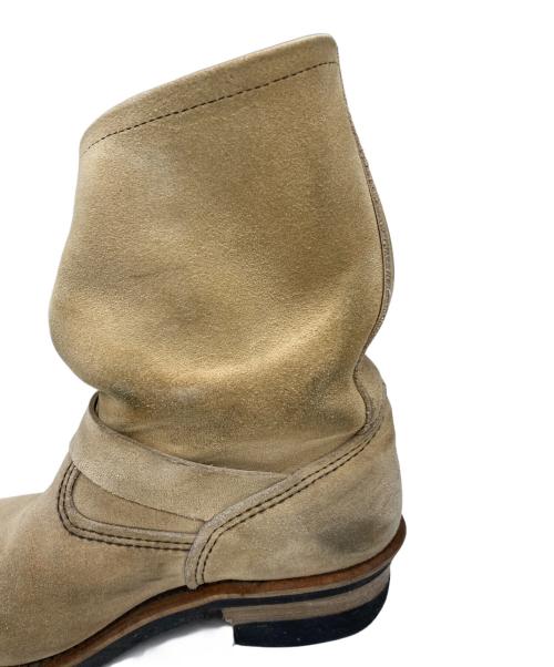 RED WING（レッドウィング）RED WING (レッドウィング) エンジニアブーツ ベージュ サイズ:8の古着・服飾アイテム