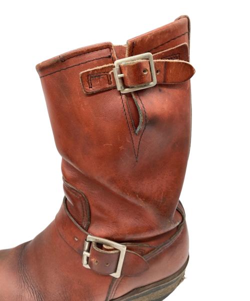 RED WING（レッドウィング）RED WING (レッドウィング) エンジニアブーツ ブラウン サイズ:7Dの古着・服飾アイテム