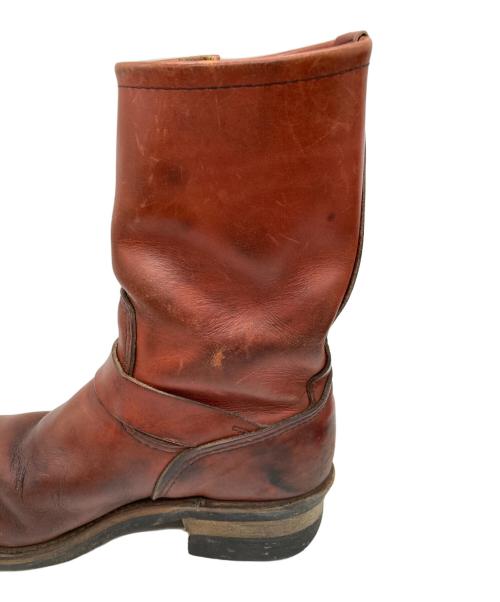 RED WING（レッドウィング）RED WING (レッドウィング) エンジニアブーツ ブラウン サイズ:7Dの古着・服飾アイテム