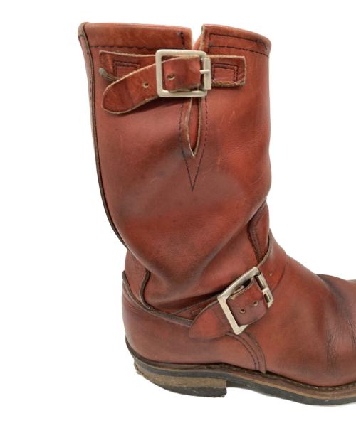 RED WING（レッドウィング）RED WING (レッドウィング) エンジニアブーツ ブラウン サイズ:7Dの古着・服飾アイテム