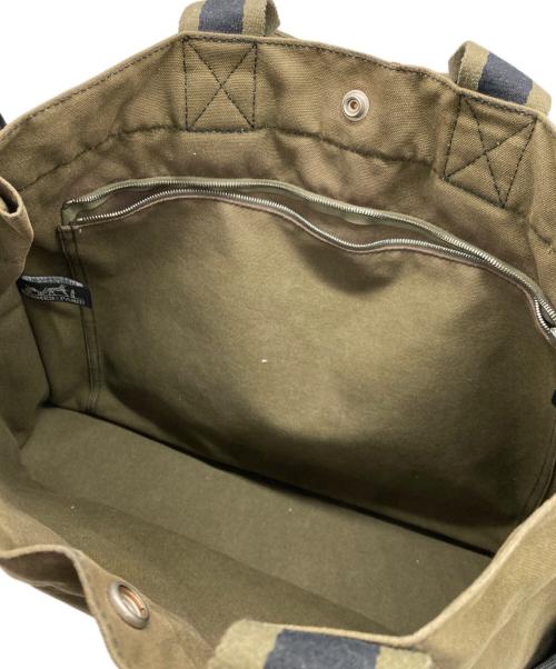 HERMES（エルメス）HERMES (エルメス) バッグ カーキ×ネイビー サイズ:表記なしの古着・服飾アイテム