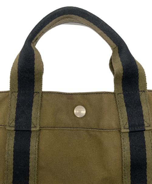 HERMES（エルメス）HERMES (エルメス) バッグ カーキ×ネイビー サイズ:表記なしの古着・服飾アイテム