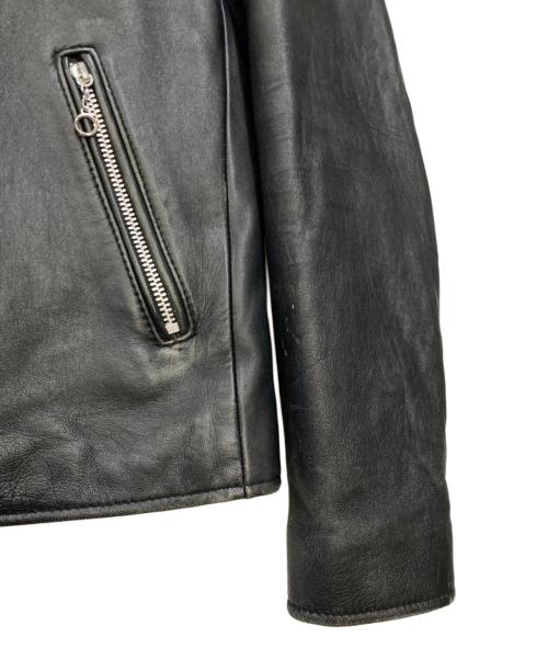 Schott（ショット）Schott (ショット) シングルライダースジャケット ブラック サイズ:Ｌの古着・服飾アイテム