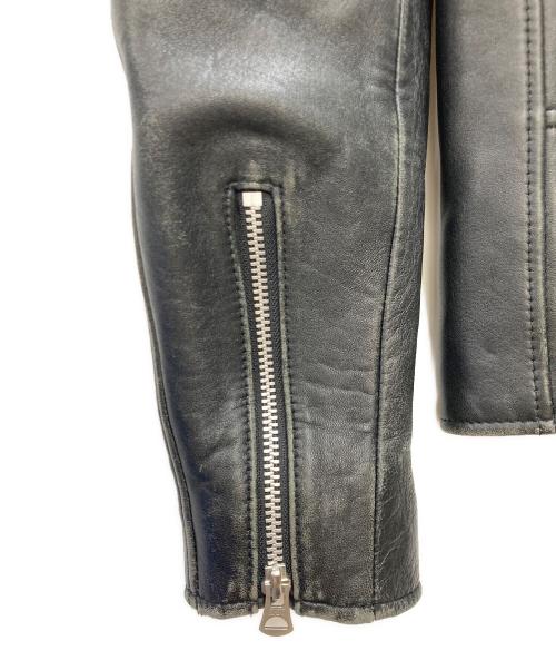 Schott（ショット）Schott (ショット) シングルライダースジャケット ブラック サイズ:Ｌの古着・服飾アイテム