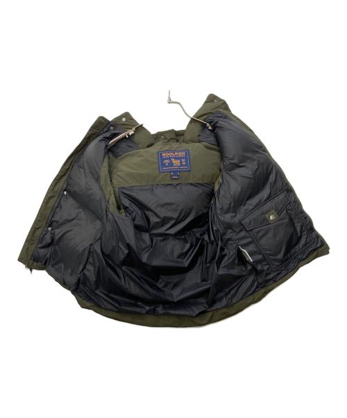 WOOLRICH（ウールリッチ）WOOLRICH (ウールリッチ) ALEUTIAN VESTダウンベスト オリーブ サイズ:XSの古着・服飾アイテム