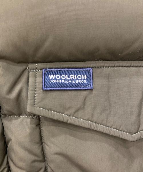WOOLRICH（ウールリッチ）WOOLRICH (ウールリッチ) ALEUTIAN VESTダウンベスト オリーブ サイズ:XSの古着・服飾アイテム