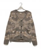 barefoot dreams×RHC Ron Hermanベアフットドリームス×アールエイチシー ロンハーマン）の古着「ネイティブ柄カーディガン」｜ベージュ