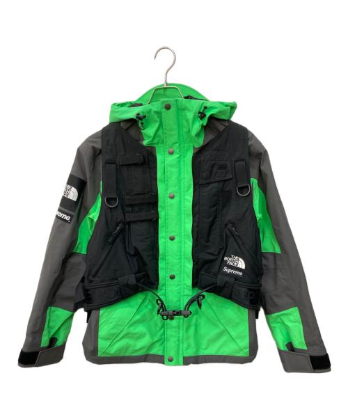 THE NORTH FACE（ザ ノース フェイス）THE NORTH FACE (ザ ノース フェイス) SUPREME (シュプリーム) RTG Jacket Vest グリーン サイズ:Sの古着・服飾アイテム