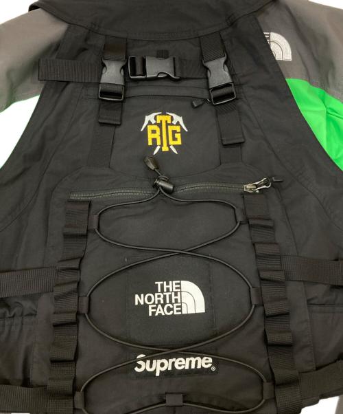 THE NORTH FACE（ザ ノース フェイス）THE NORTH FACE (ザ ノース フェイス) SUPREME (シュプリーム) RTG Jacket Vest グリーン サイズ:Sの古着・服飾アイテム