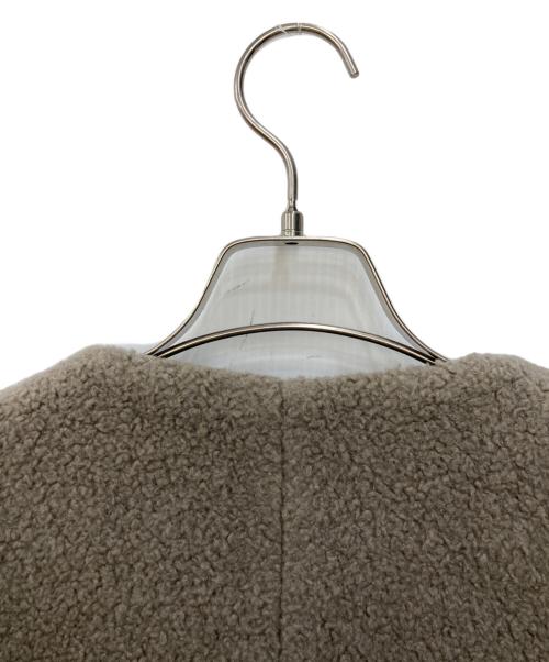 kurashi&trips publishing（クラシアンドトリップス パブリッシング）KURASHI&Trips PUBLISHING (クラシアンドトリップス パブリッシング) 大人のためのウールボアコート ブラウン サイズ:FREEの古着・服飾アイテム