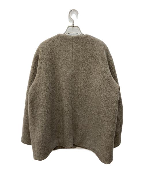 kurashi&trips publishing（クラシアンドトリップス パブリッシング）KURASHI&Trips PUBLISHING (クラシアンドトリップス パブリッシング) 大人のためのウールボアコート ブラウン サイズ:FREEの古着・服飾アイテム