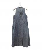 45Rフォーティファイブ・アール）の古着「小麦デニムのベストドレス(ヒッコリー)」｜インディゴ