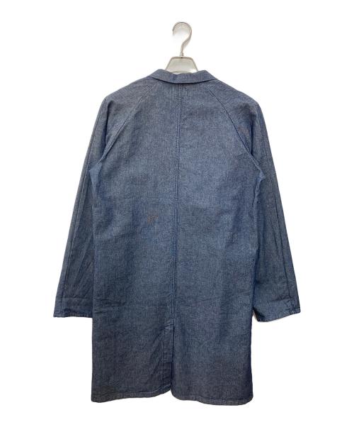 graphzero（グラフゼロ）graphzero (グラフゼロ) 10オンス 斜子織りデニム ソーイングマンコート インディゴ サイズ:Ｌの古着・服飾アイテム