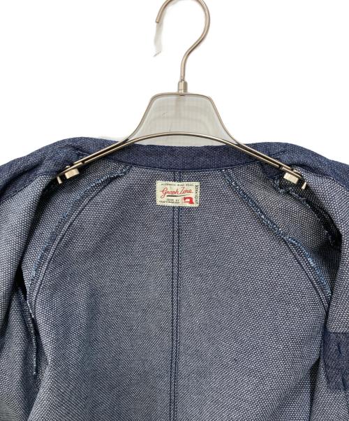 graphzero（グラフゼロ）graphzero (グラフゼロ) 10オンス 斜子織りデニム ソーイングマンコート インディゴ サイズ:Ｌの古着・服飾アイテム