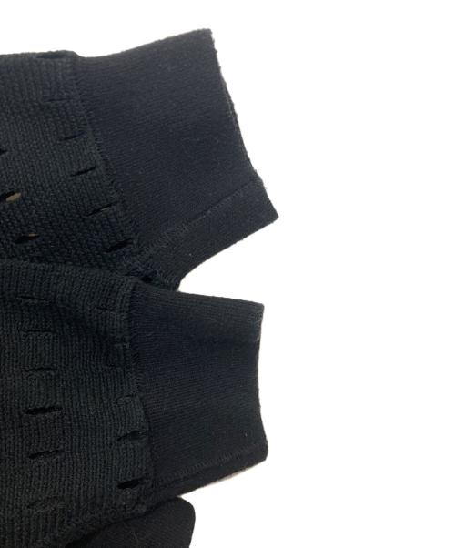 jieda（ジエダ）Jieda (ジエダ) HOLE RAGLAN CREW ホールラグランクルーネック ブラック サイズ:2の古着・服飾アイテム