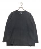 CFCLシーエフシーエル）の古着「GARTER CREW NECK TEE2」｜グレー