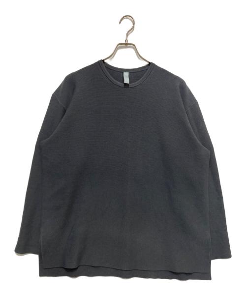 CFCL（シーエフシーエル）CFCL (シーエフシーエル) GARTER CREW NECK TEE2 グレー サイズ:5の古着・服飾アイテム