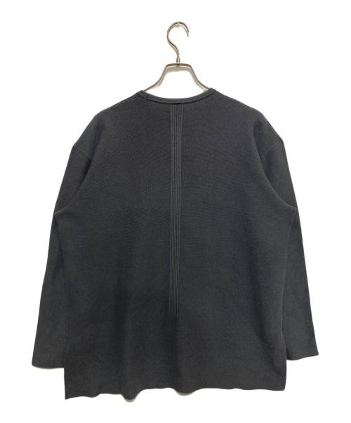 CFCL（シーエフシーエル）CFCL (シーエフシーエル) GARTER CREW NECK TEE2 グレー サイズ:5の古着・服飾アイテム