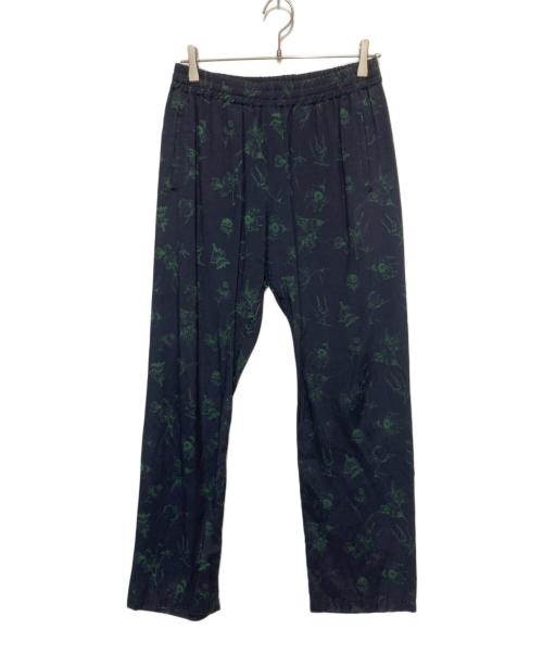 URU（ウル）uru (ウル) EASY PANTS ネイビー サイズ:	SIZE 2の古着・服飾アイテム