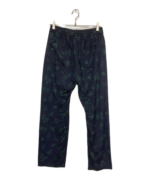 URU（ウル）uru (ウル) EASY PANTS ネイビー サイズ:	SIZE 2の古着・服飾アイテム