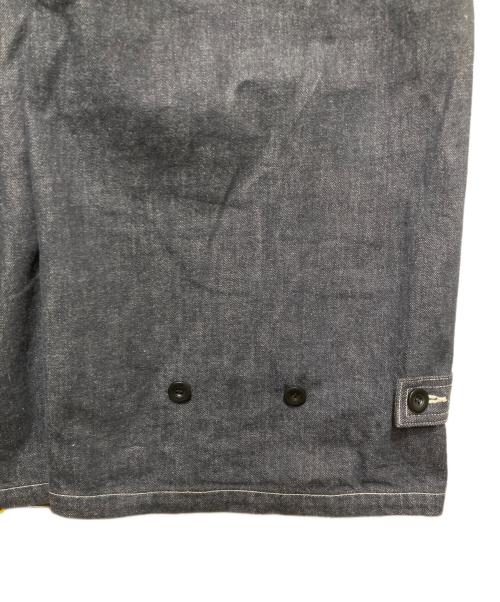 SASQUATCHfabrix.（サスクワッチファブリックス）SASQUATCHfabrix. (サスクワッチファブリックス) 24SSCURTAIN OVERALL インディゴ サイズ:Lの古着・服飾アイテム