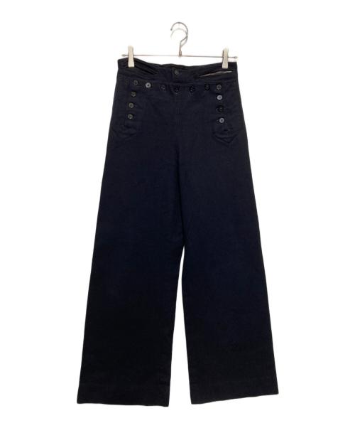 NAVAL CLOTHING FACTORY（ナバル クロージングファクトリー）NAVAL CLOTHING FACTORY (ナバル クロージングファクトリー) 40’sウールマリンパンツ ネイビー サイズ:不明の古着・服飾アイテム