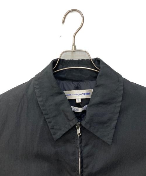 COMME des GARCONS SHIRT（コムデギャルソンシャツ）COMME des GARCONS SHIRT (コムデギャルソンシャツ) ナイロンダウンコート ホワイト サイズ:Sの古着・服飾アイテム