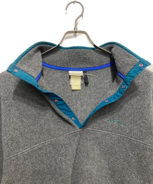 L.L.Bean（エルエルビーン）L.L.Bean (エルエルビーン) ハーフジップフリースプルオーバー グレー サイズ:不明の古着・服飾アイテム