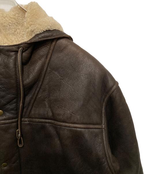 Paul Smith London（ポールスミスロンドン）Paul Smith London (ポールスミスロンドン) ムートンコート ブラウン サイズ:Lの古着・服飾アイテム