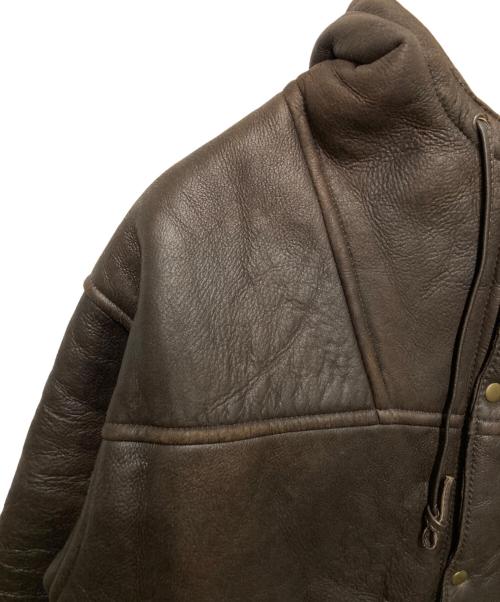 Paul Smith London（ポールスミスロンドン）Paul Smith London (ポールスミスロンドン) ムートンコート ブラウン サイズ:Lの古着・服飾アイテム