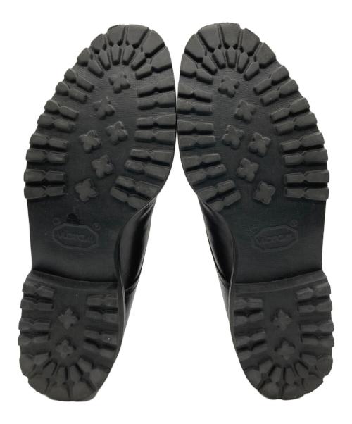 W.H（ダブルエイチ）W.H (ダブルエイチ) モンクストラップシューズ ブラウン サイズ:7の古着・服飾アイテム