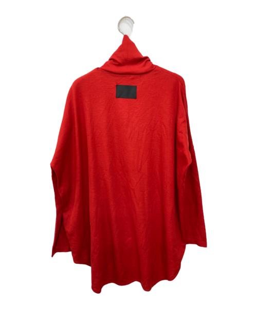 COGTHEBIGSMOKE（コグザビッグスモーク）COGTHEBIGSMOKE (コグザビッグスモーク) LOSE HIGH MECK TOP レッド サイズ:1 未使用品の古着・服飾アイテム
