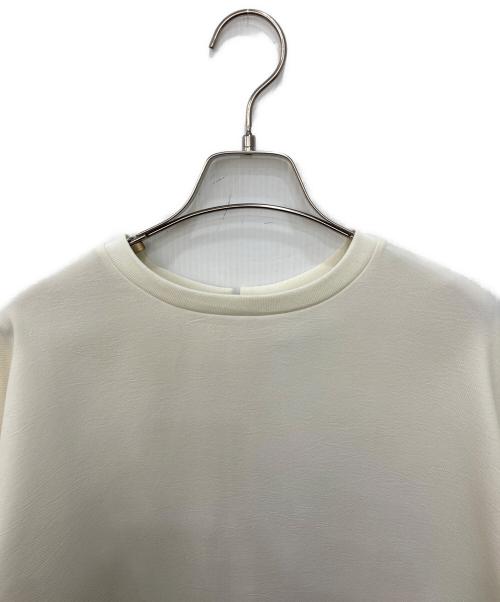 UNITED ARROWS（ユナイテッドアローズ）UNITED ARROWS (ユナイテッドアローズ) COMFY ステッチ プルオーバー ブラウス ベージュ サイズ:Ｍの古着・服飾アイテム