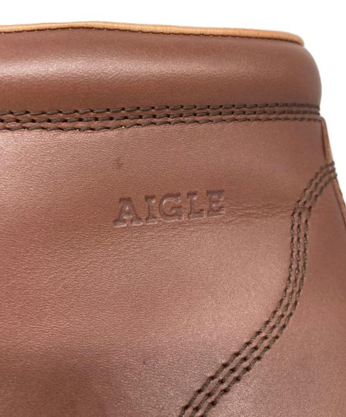 AIGLE（エーグル）AIGLE (エーグル) キャンティレトロマウンテンブーツ ブラウン サイズ:9　1/2の古着・服飾アイテム