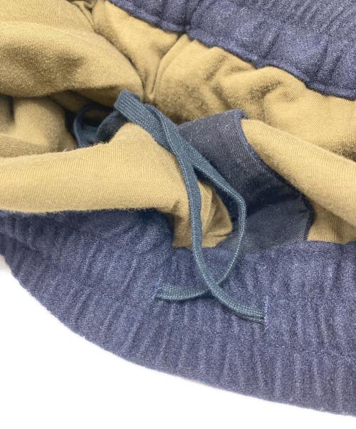 sans limite（サンリミット）Sans limite (サンリミット) ウールイージーパンツ ネイビーの古着・服飾アイテム