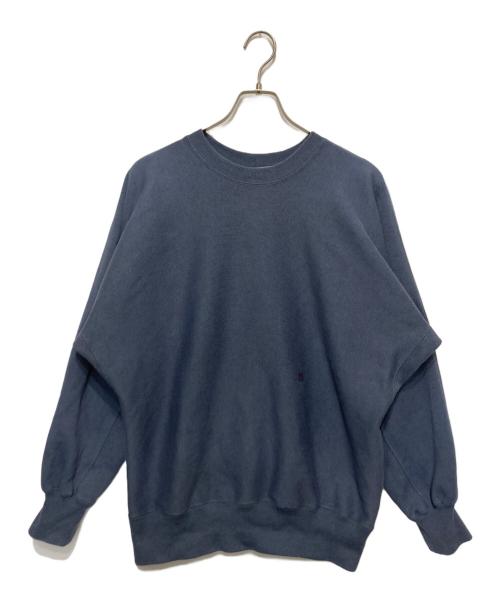 nanamica（ナナミカ）nanamica (ナナミカ) Crew Neck Sweat #Heather Navy ブルー サイズ:Sの古着・服飾アイテム
