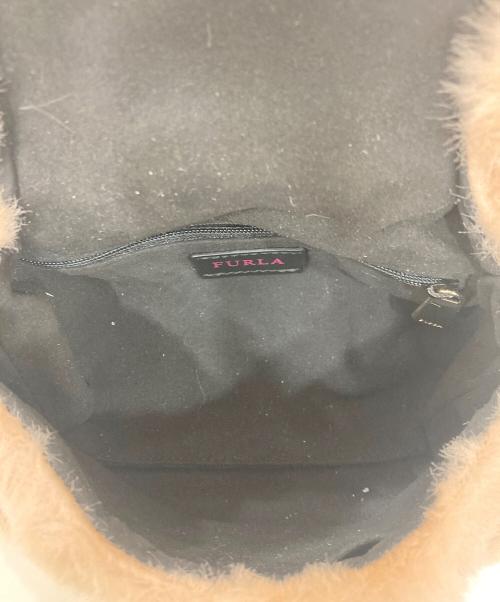 FURLA（フルラ）FURLA (フルラ) メトロポリス ヌーヴォラ ミニクロスチェーンショルダーバッグ ピンクの古着・服飾アイテム