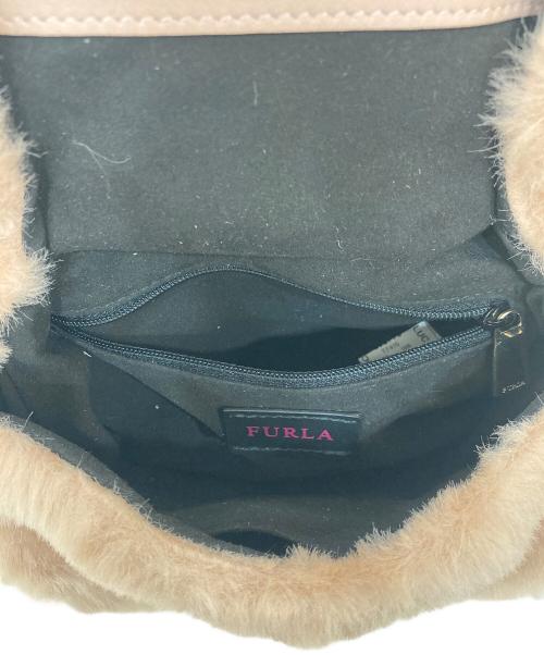 FURLA（フルラ）FURLA (フルラ) メトロポリス ヌーヴォラ ミニクロスチェーンショルダーバッグ ピンクの古着・服飾アイテム
