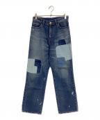 FREEMANS SPORTING CLUBフリーマンズスポーティングクラブ）の古着「ROSEDALE JEANS STRAIGH デニムパンツ」｜インディゴ
