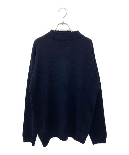 BEAMS F（ビームスエフ）BEAMS F (ビームスエフ) JOHN SMEDLEY (ジョンスメドレー) ハイネックニット ネイビー サイズ:Mの古着・服飾アイテム