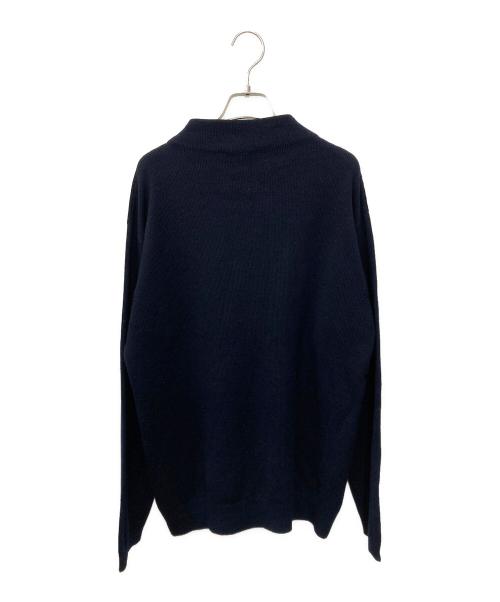 BEAMS F（ビームスエフ）BEAMS F (ビームスエフ) JOHN SMEDLEY (ジョンスメドレー) ハイネックニット ネイビー サイズ:Mの古着・服飾アイテム
