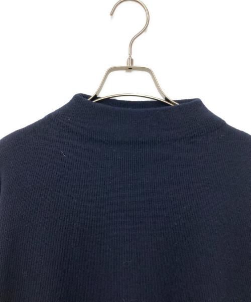 BEAMS F（ビームスエフ）BEAMS F (ビームスエフ) JOHN SMEDLEY (ジョンスメドレー) ハイネックニット ネイビー サイズ:Mの古着・服飾アイテム