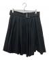 yohji yamamoto+noir（ヨウジヤマモトプリュスノアール）の古着「ラッププリーツスカート」｜ブラック